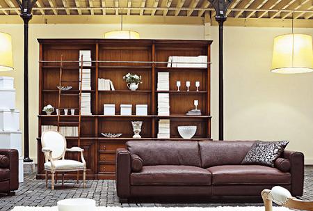 librería de diseño, para tu salón